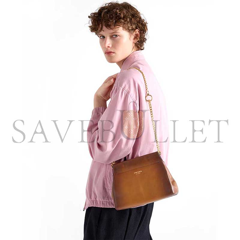 Pra*a enchaÎnÉ mini leather bag 1bc263 (22*18*11.5cm)
